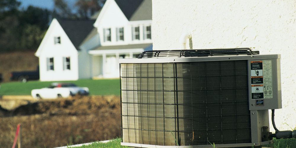 Outdoor A/C Unit - Three Reasons Your Air Conditioner is Not Blowing Cold Air - Black Diamond Plumbing & Mechanical